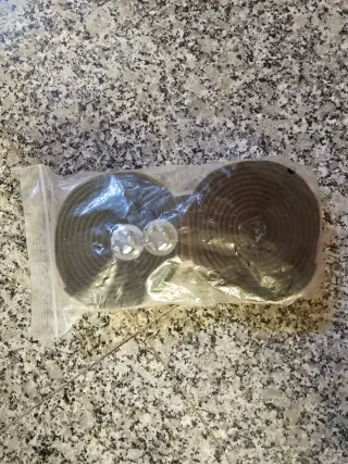 Cinta manillar marrón perforada