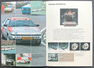 Catálogo Mitsubishi Starion 1986
