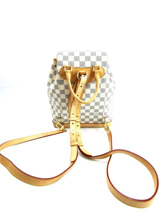 Mochila Louis Vuitton Montsouris PM Damier Azur