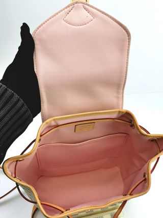 Mochila Louis Vuitton Montsouris PM Damier Azur