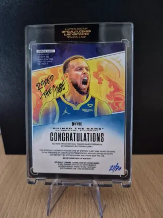 Steph Curry x Tyson Beck Auto /30