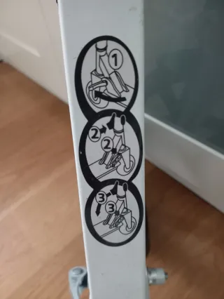 Patinete aluminio plegable adulto/joven 1 SOLO USO