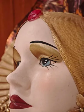 Máscara Veneciana Cerámica Decorativa