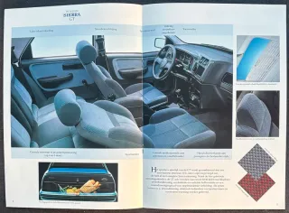 catalogo Ford Sierra GT 1992