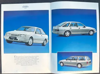 catalogo Ford Sierra GT 1992