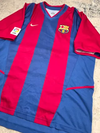 Camiseta FC Barcelona 2002 Nike Talla L