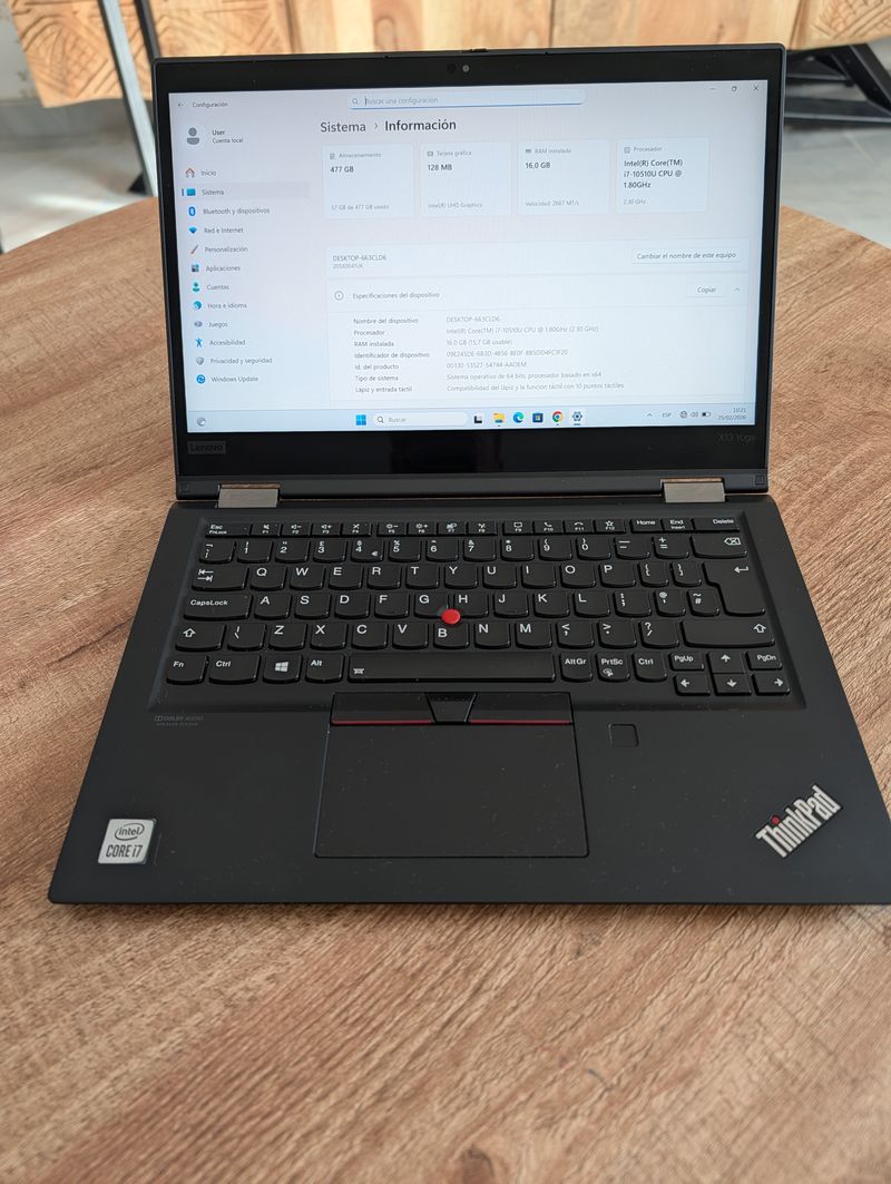 Lenovo ThinkPad X13 Yoga Gen 1 Convertible