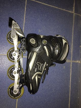Patines en línea Fila negros talla 44