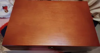 Estuche Madera Monedas Sin Estrenar