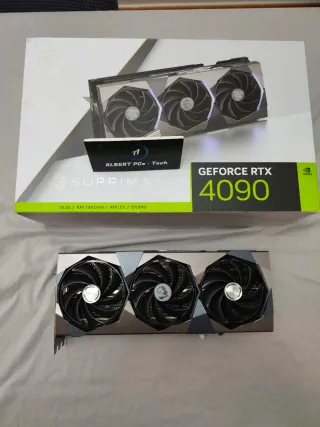 Disipador MSI RTX 4090 SUPRIM X + caja