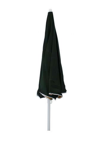 Ombrellone Spiaggia Inclinabile Telo in Cotone Ø2m