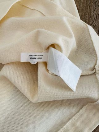 Polo Lacoste crema Talla XXL