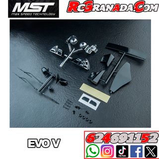 CARROCERIA MST MITSUBISHI EVO V TRANSPARENTE