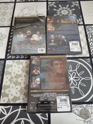 Lote 3 Películas DVD Paul Naschy Terror