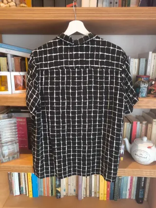 Camicia a maniche corte a quadri