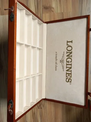 Caja de Relojes Longines Marrón