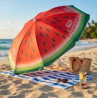 Ombrellone da spiaggia Poliestere UV Tondo 200cm