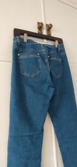 Vaqueros Miss Fanny bordados florales