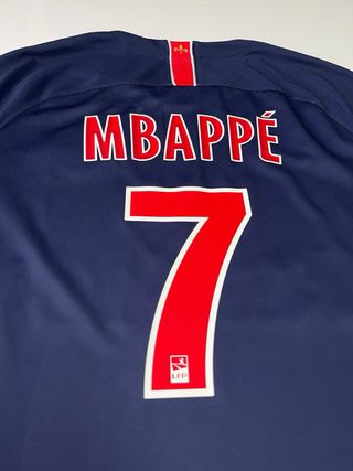 Camiseta PSG 2018 2019 Mbappé 7 Talla XL