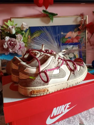 Nike Dunk Low Beige/Bianco