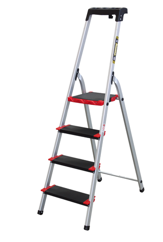 Escalera aluminio Domus 4 peldaños Codiven