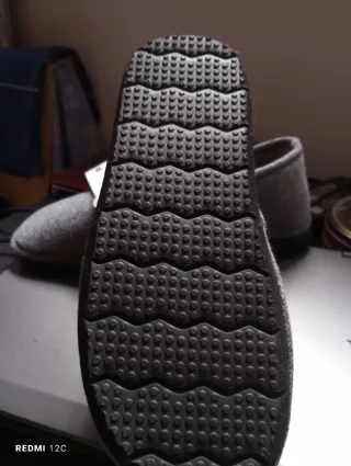 Zapatillas de casa para caballero grises