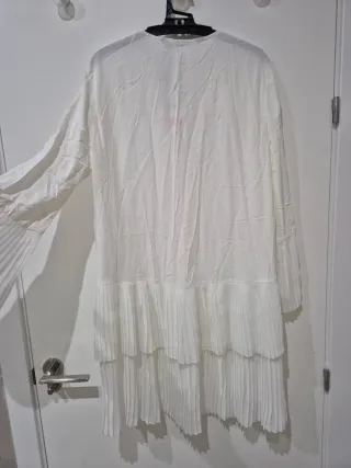 Vestido blanco Zara