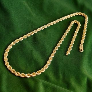 Cadena Oro 18K Cordón Salomónico 4.50 mm Unisex