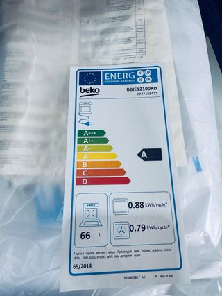 291.Horno Multifuncion Beko Nuevo Tara Garantia