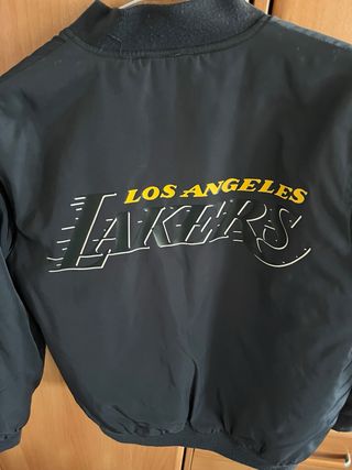 Bomber NBA Angeles Lakers Negra