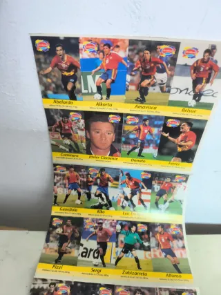Cromos Selección Española Fútbol