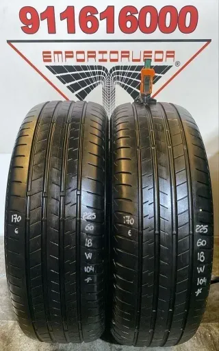 225 60 18 W BRIDGESTONE RUEDA AL 90% VIDA UTIL