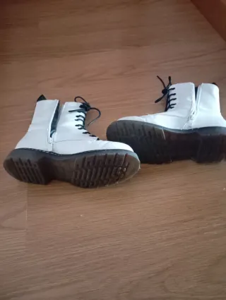 Botas militares Inside blancas