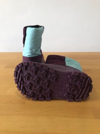 Botas de nieve Decathlon Talla 24/25 Morado/Azul