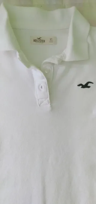 Camiseta Hollister Blanca