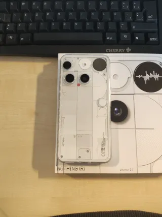 Nothing Phone (3) 256GB 12GB RAM Blanco (LEEER)