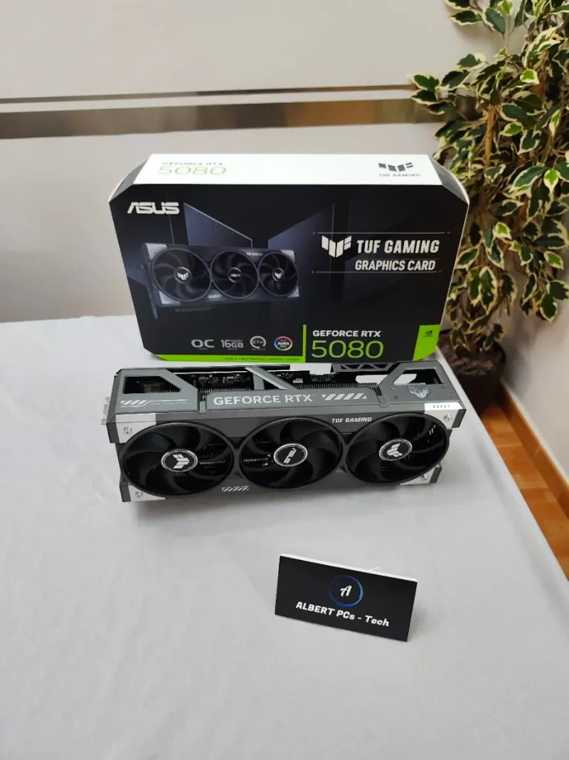 ASUS TUF RTX 5080 NUEVA 2 AÑOS GARANTÍA afbeelding 2