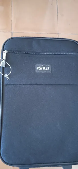Maleta de cabina Voyelle negra