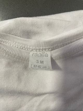 Lote Bodys Bebé Dumbo Algodón