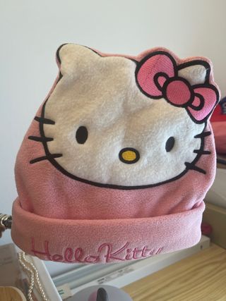 Gorro Hello Kitty niña rosa