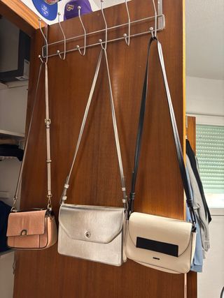 Tre borse piccole con doppia funzione