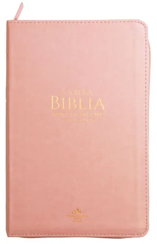 Biblia Rosa RVR 1960 Letra Grande - Cierre