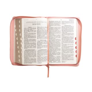 Biblia Rosa RVR 1960 Letra Grande - Cierre
