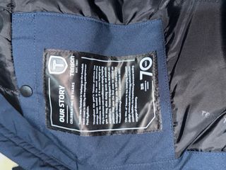 Abrigo impermeable Tenson azul