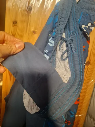 Bañador Boomerang Azul y Naranja