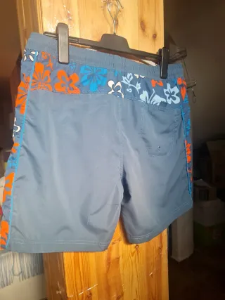 Bañador Boomerang Azul y Naranja