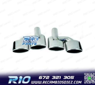 COLAS ESCAPE ESPECIFICA MERCEDES CLASE C W204 07-15 LOOK AMG