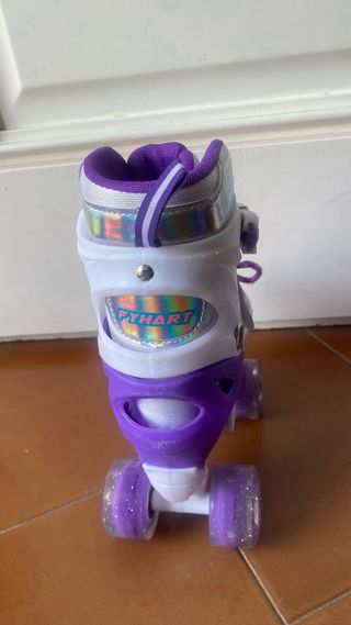 Patines de 4 ruedas con luces en las 4 ruedas