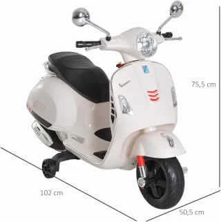 Moto Vespa Niños Eléctrica (no incluye cargador)