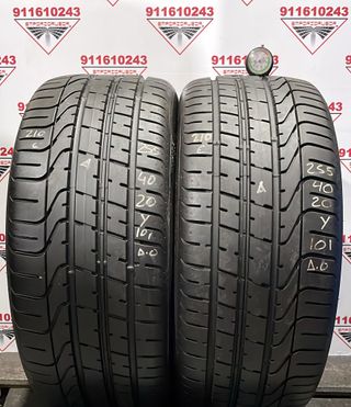 255 40 20 Y PIRELLI RUEDA AL 90% VIDA UTIL
